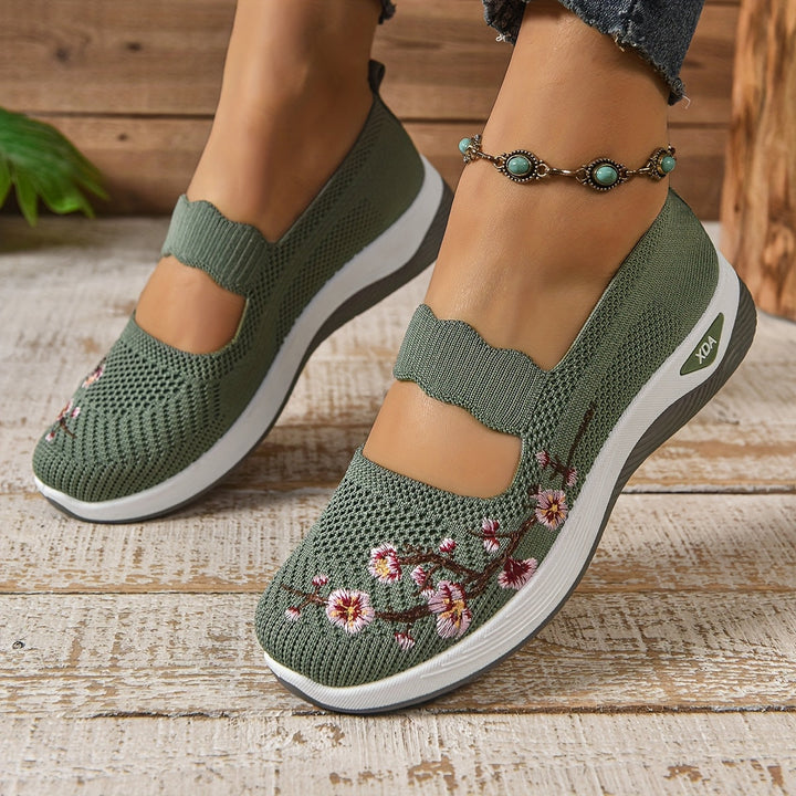 Cozy Floral Sneakers