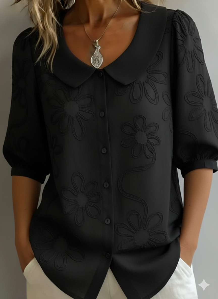 Kelsey - Soft Floral Blouse
