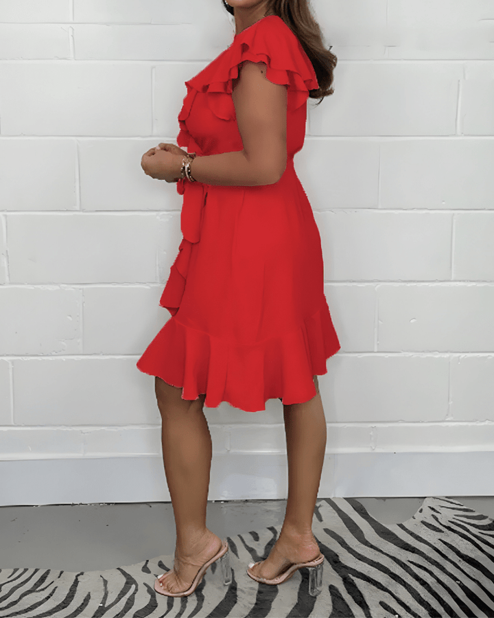Jane - Airy Ruffle Dress