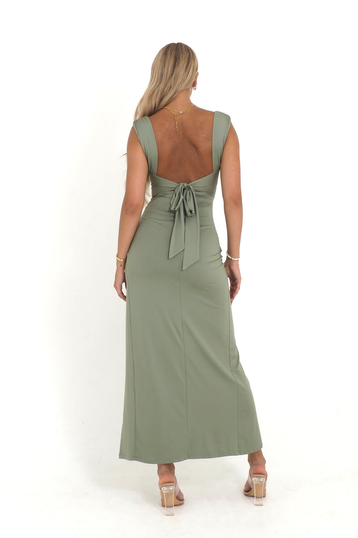 Eloise - Sleek Satin Dress