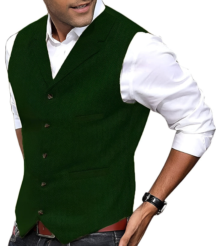 Gilbert - Tailored Texture Vest