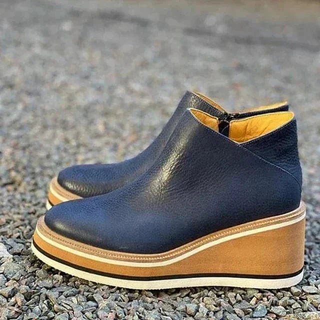 Ozara - Chic Suede Ankle Boots