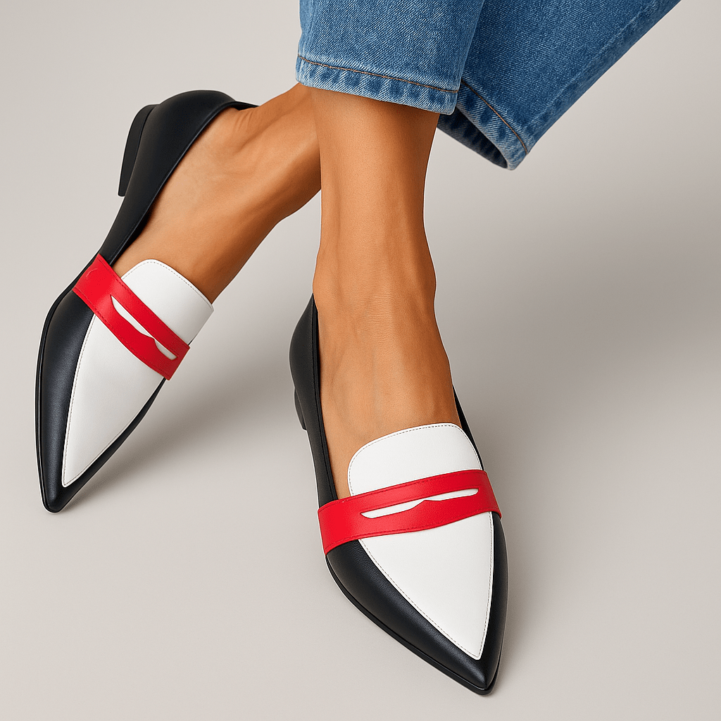 Gemma - Chic Suede Loafers