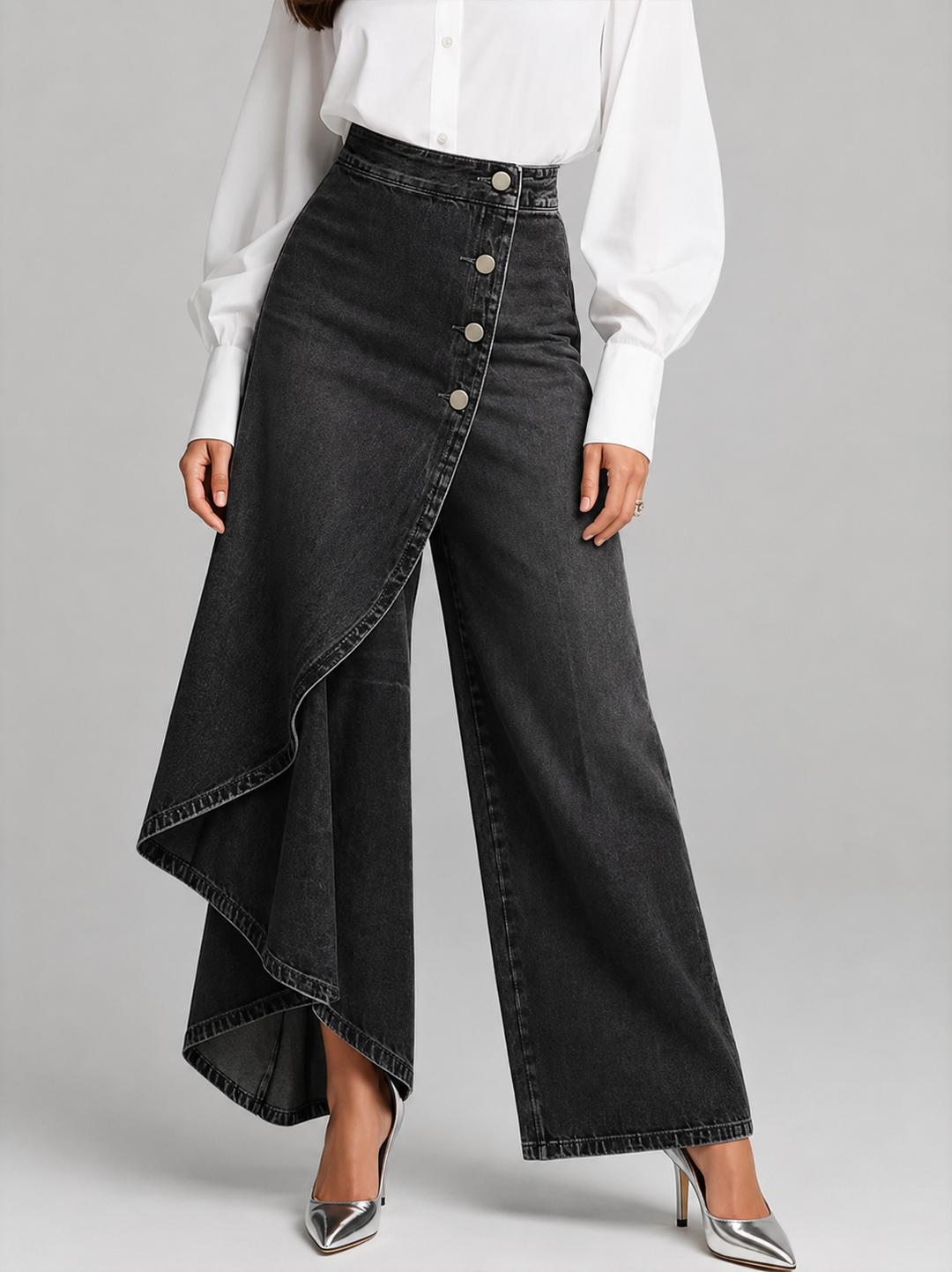 Henrietta - Chic Denim Trousers