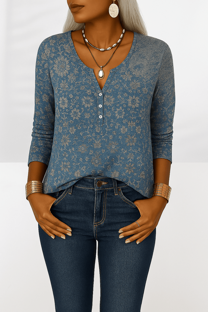 Kendall - Soft Floral Blouse