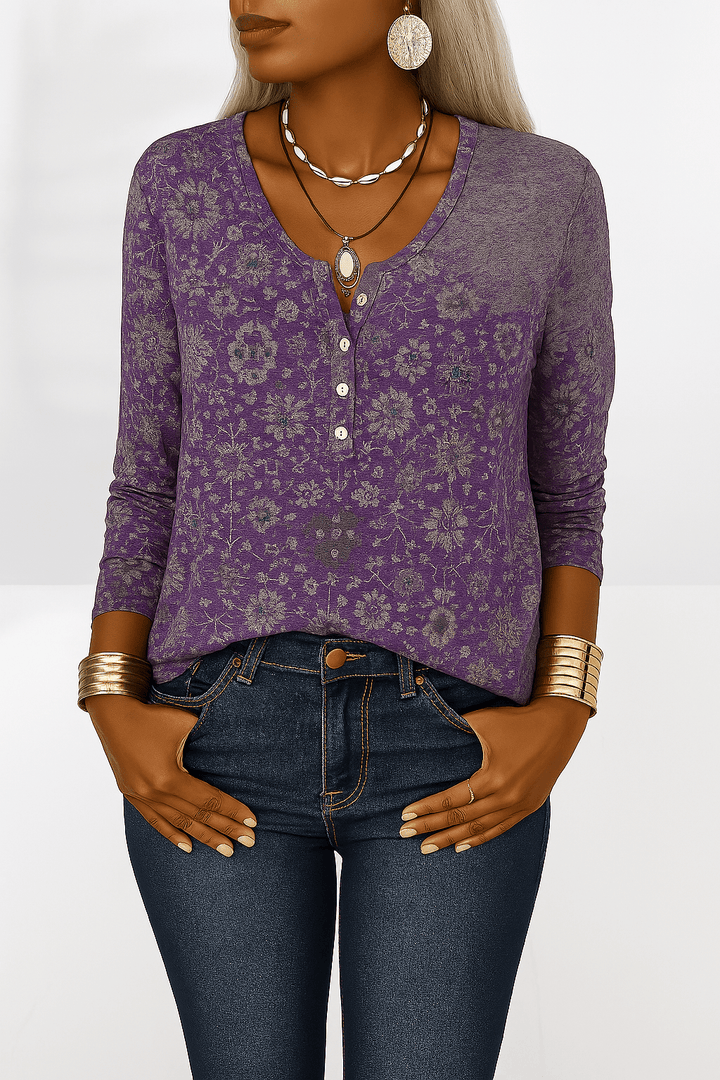 Kendall - Soft Floral Blouse
