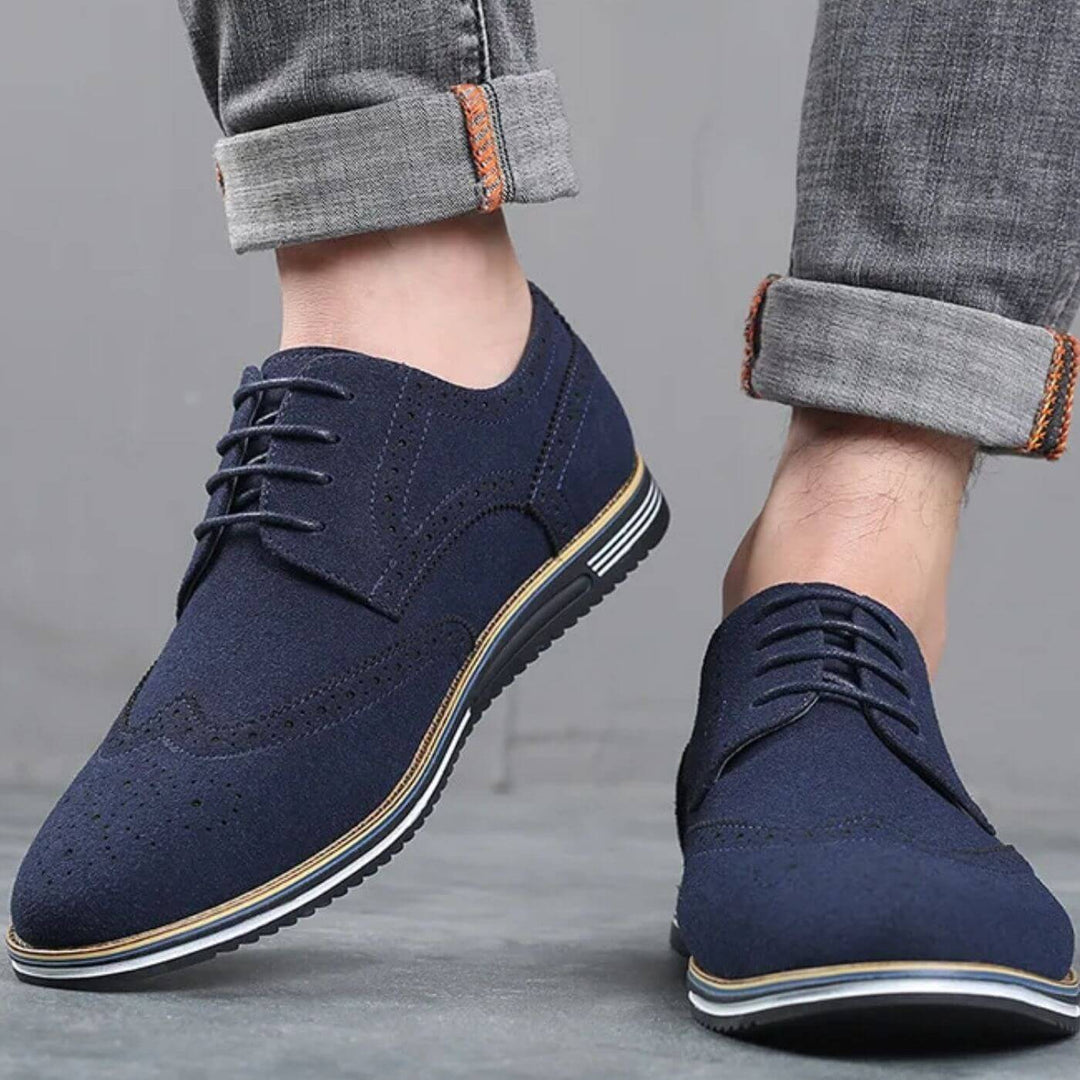 Edmund - Sleek Velvet Shoes