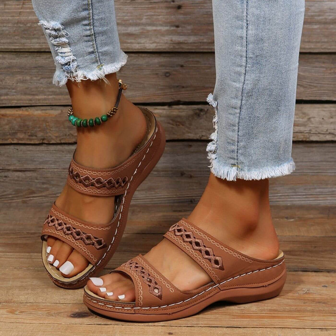 Florence - Cushioned Slip-On Sandal