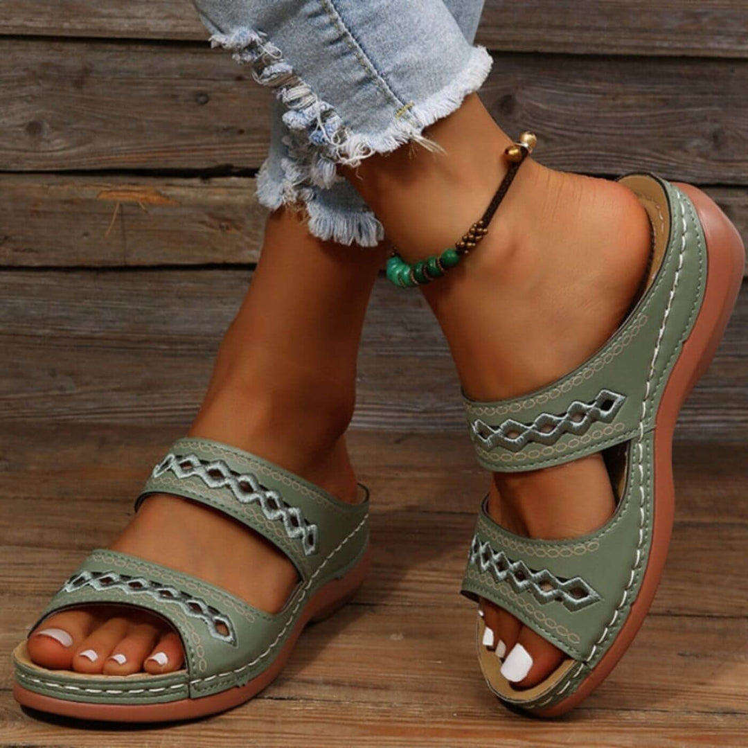 Florence - Cushioned Slip-On Sandal