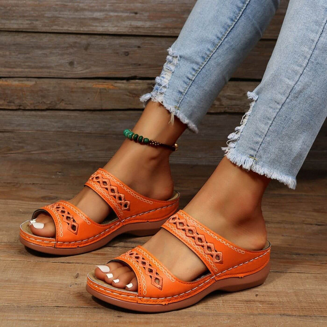 Florence - Cushioned Slip-On Sandal