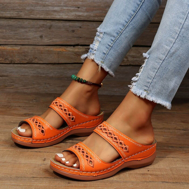 Florence - Cushioned Slip-On Sandal