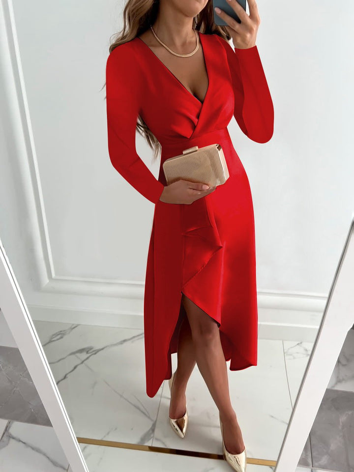 Delilah - Sleek Satin Dress
