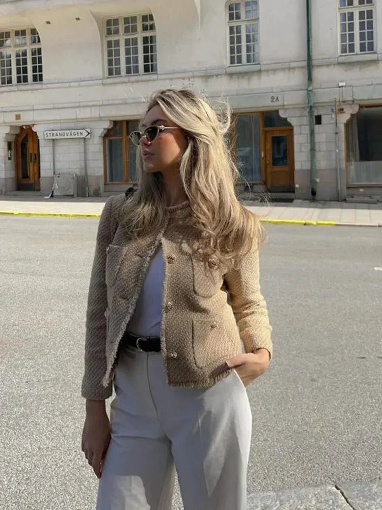 Presley - Textured Chic Jacket