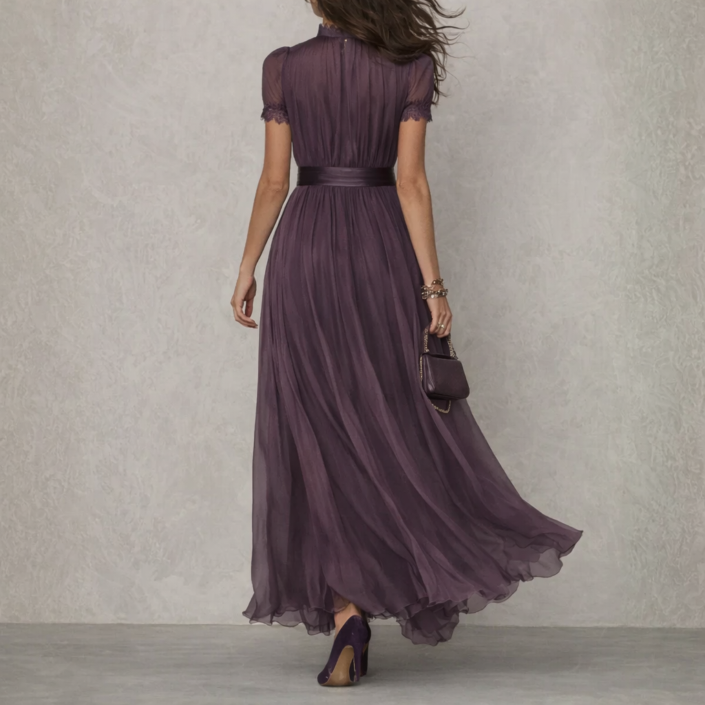 Caroline - Light Chiffon Dress