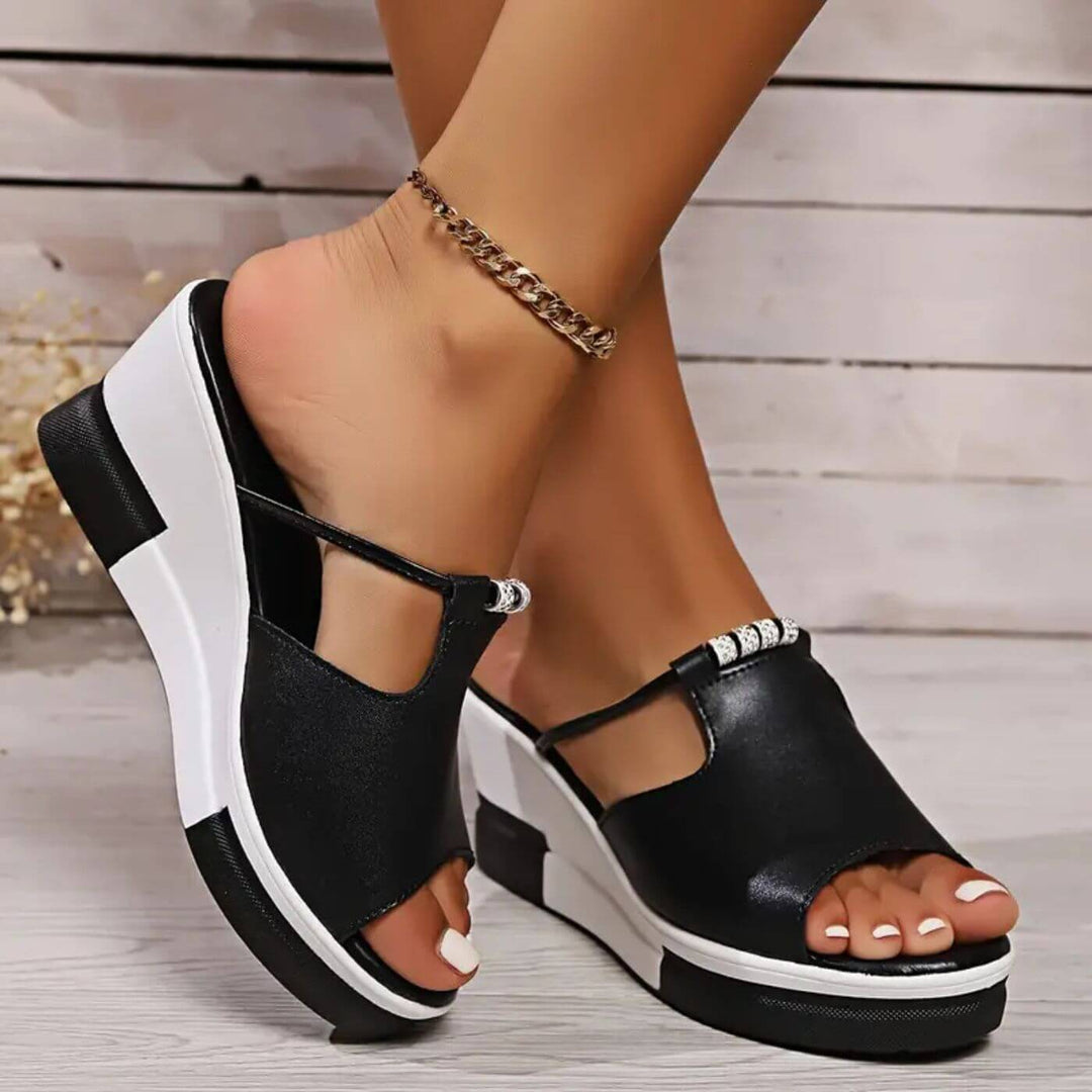 Marissa - Elegant Wedge Sandals