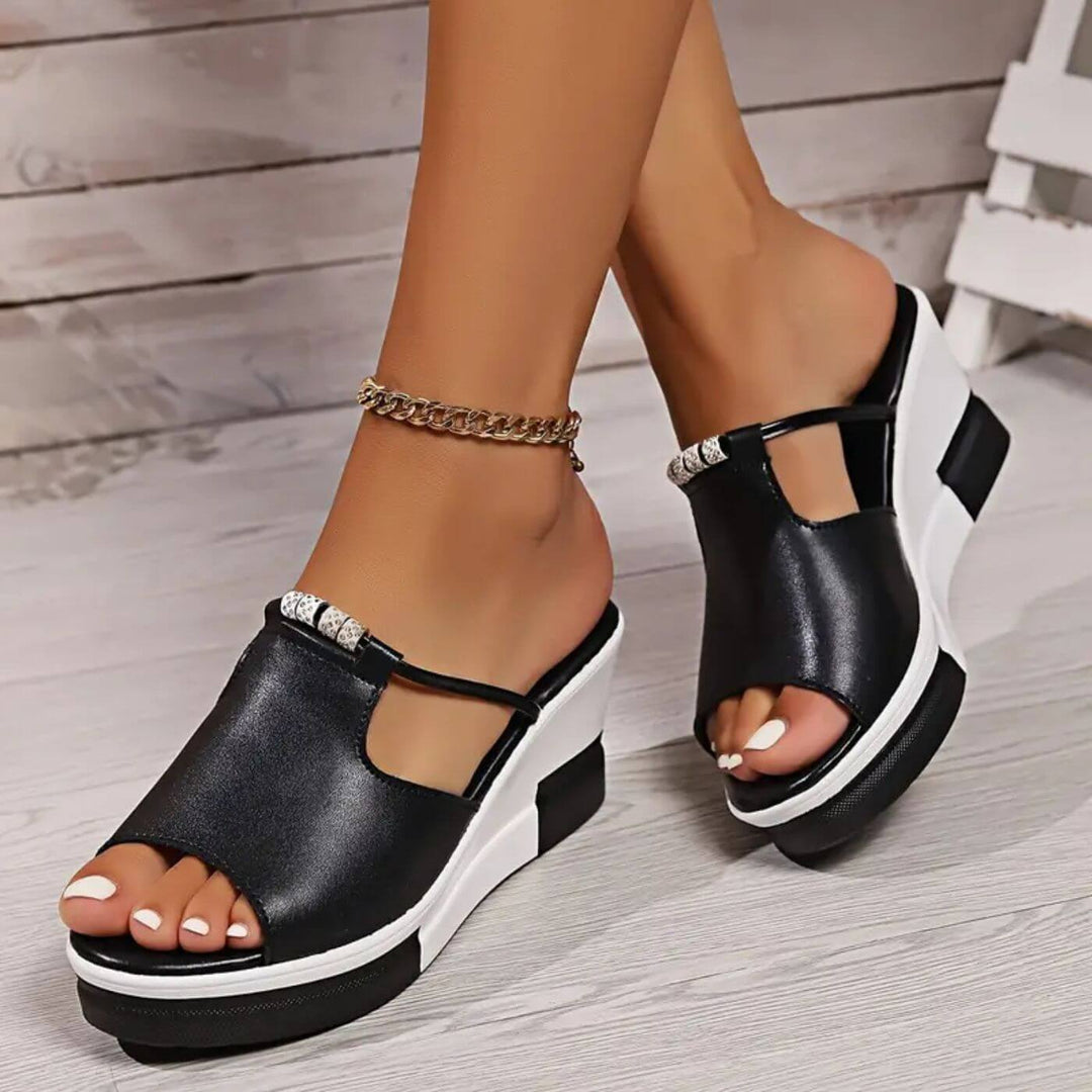 Marissa - Elegant Wedge Sandals