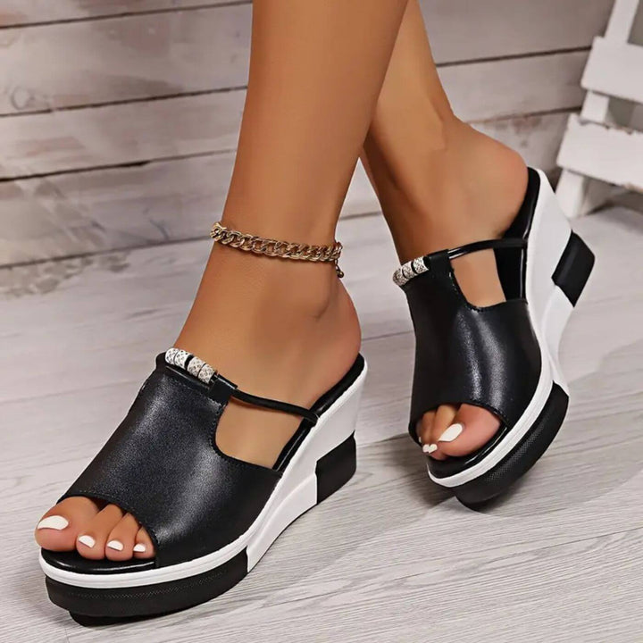 Marissa - Elegant Wedge Sandals
