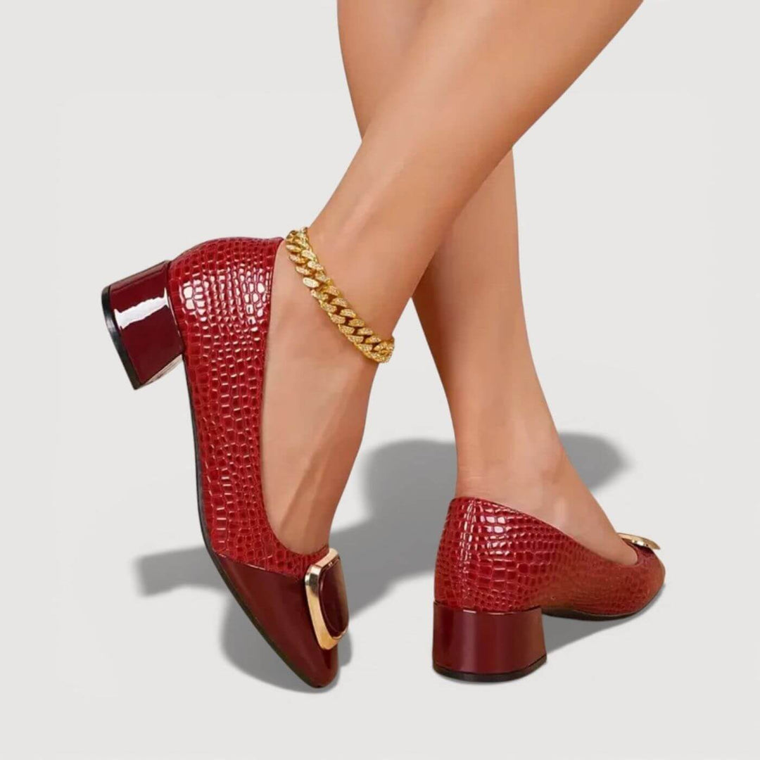 Maya - Elegant Block Heels
