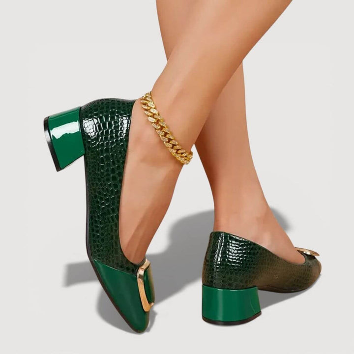 Maya - Elegant Block Heels