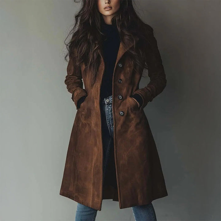 Soft Leather Coat