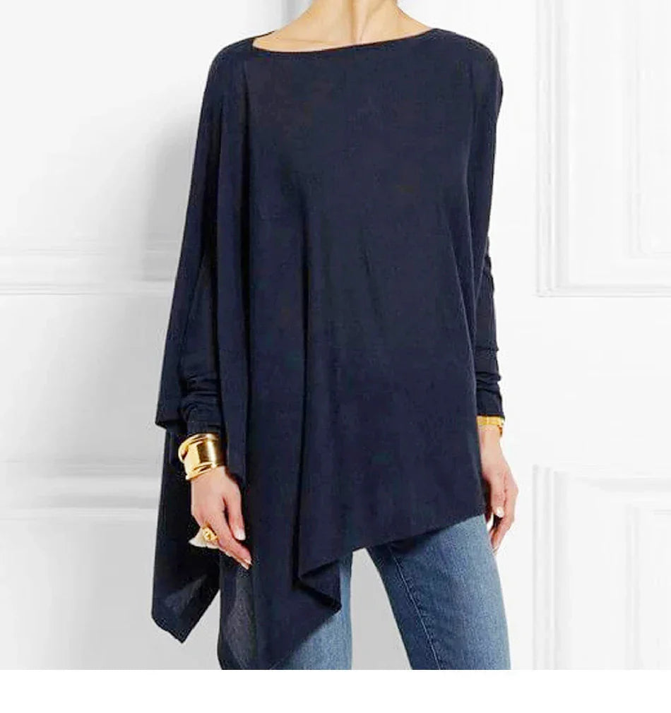 Ariana - Luxurious Draped Blouse