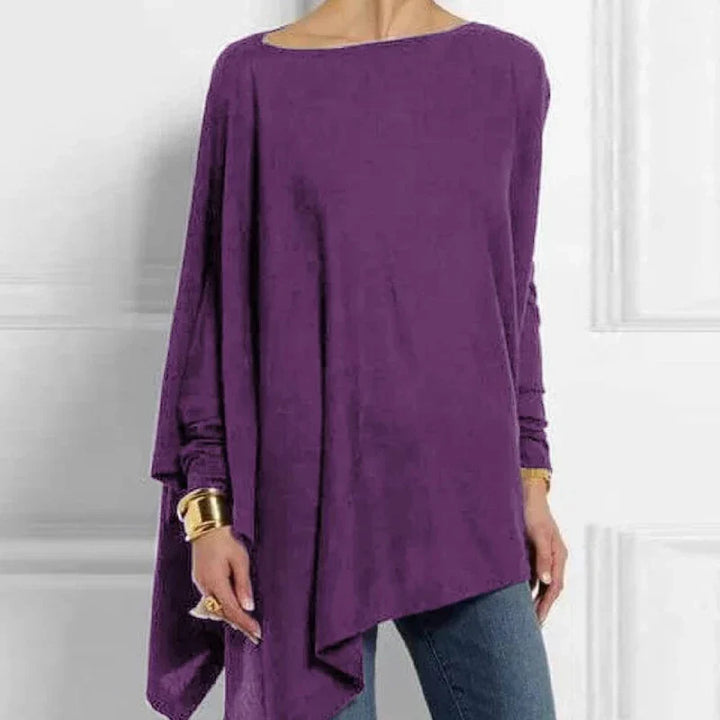 Ariana - Luxurious Draped Blouse