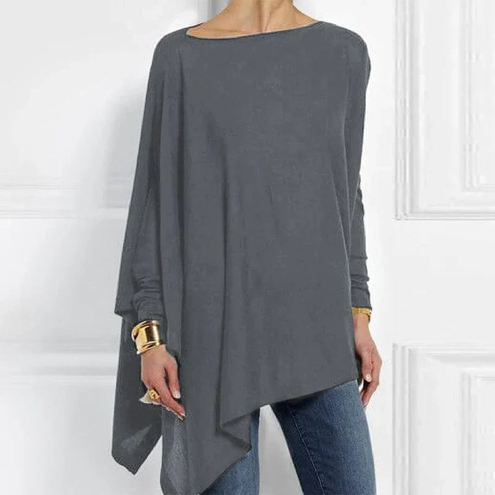 Ariana - Luxurious Draped Blouse
