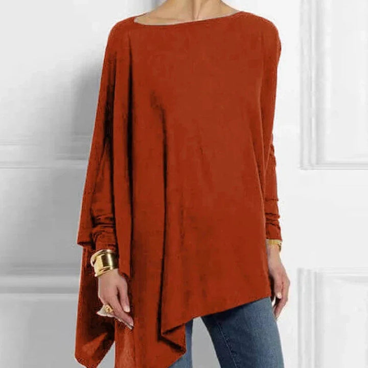Ariana - Luxurious Draped Blouse