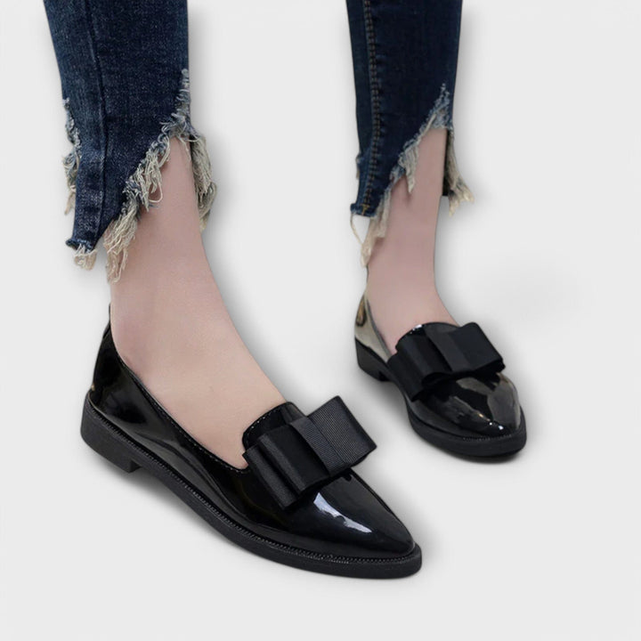 Paige - Glossy Chic Loafers