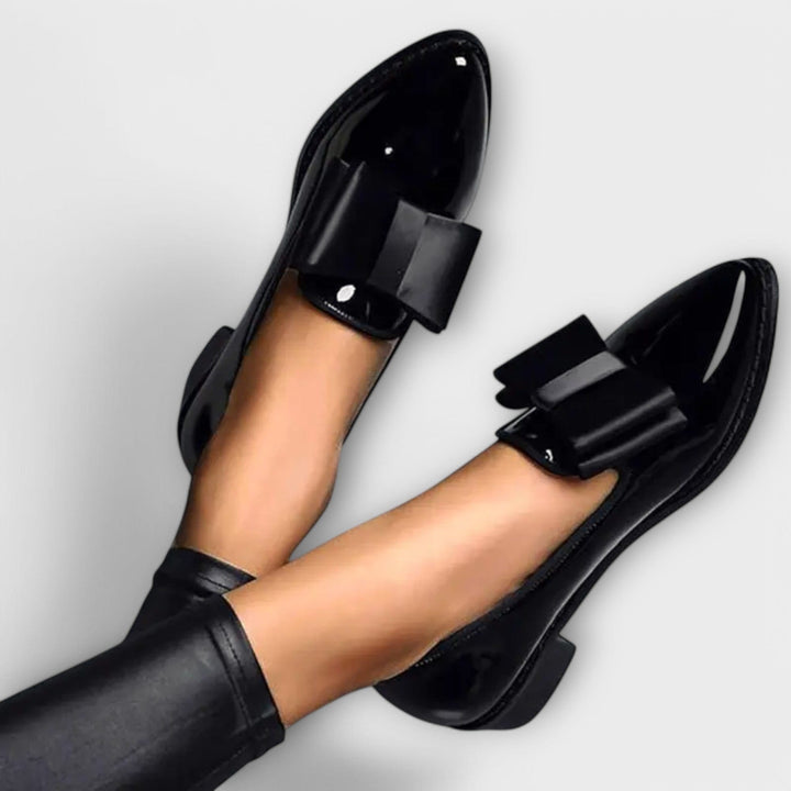 Paige - Glossy Chic Loafers