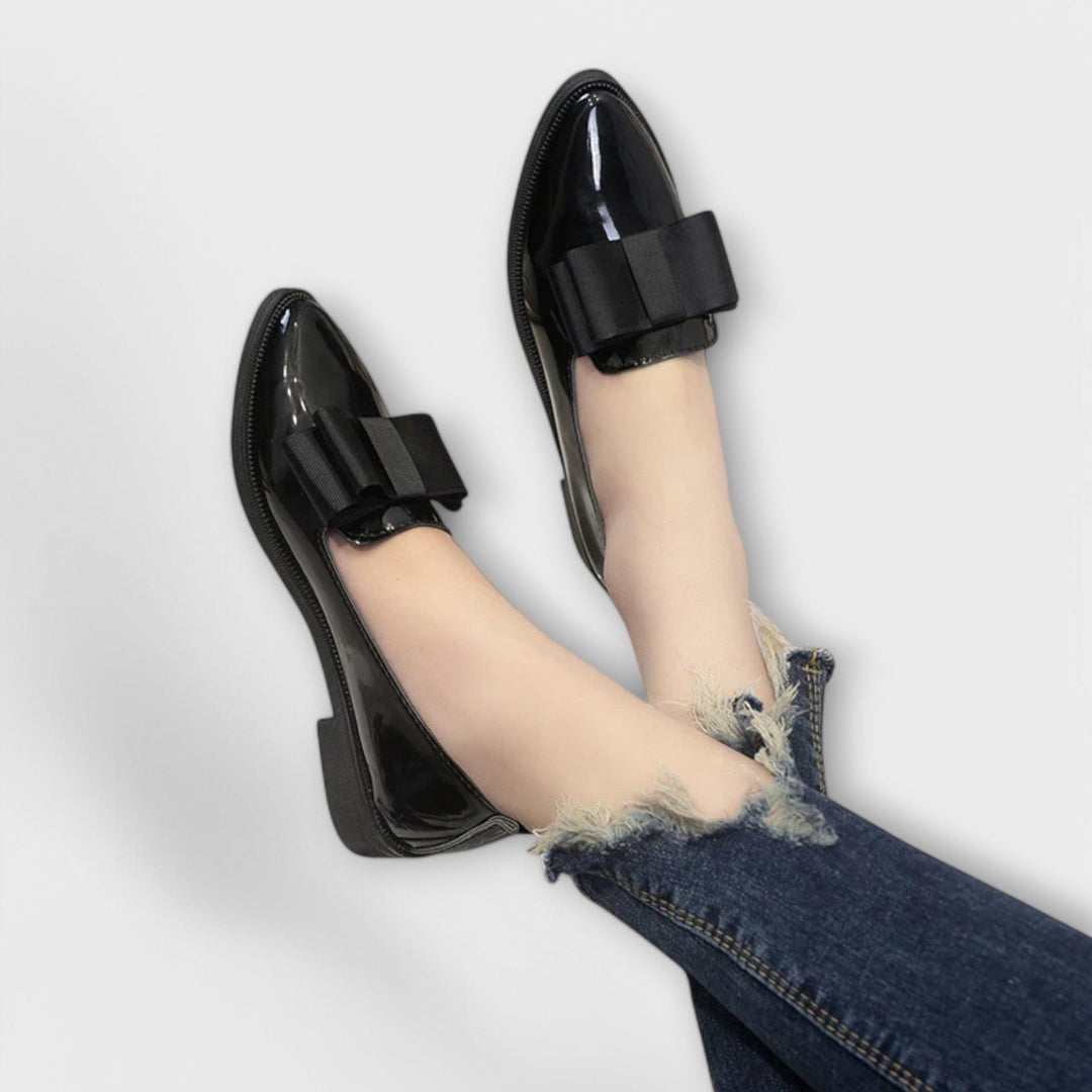 Paige - Glossy Chic Loafers