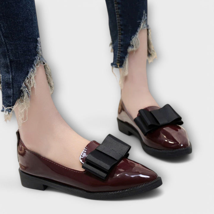 Paige - Glossy Chic Loafers