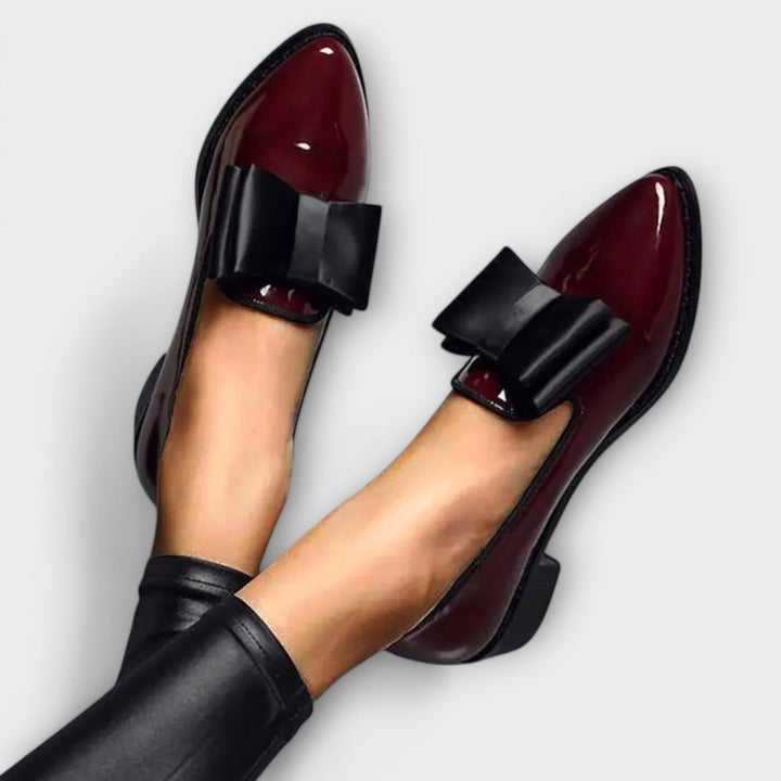 Paige - Glossy Chic Loafers