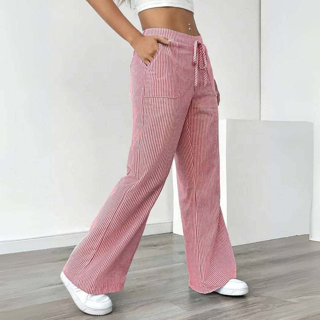 Kristen - Relaxed Striped Pants