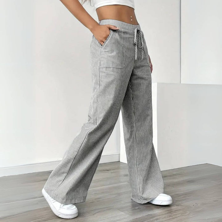 Kristen - Relaxed Striped Pants