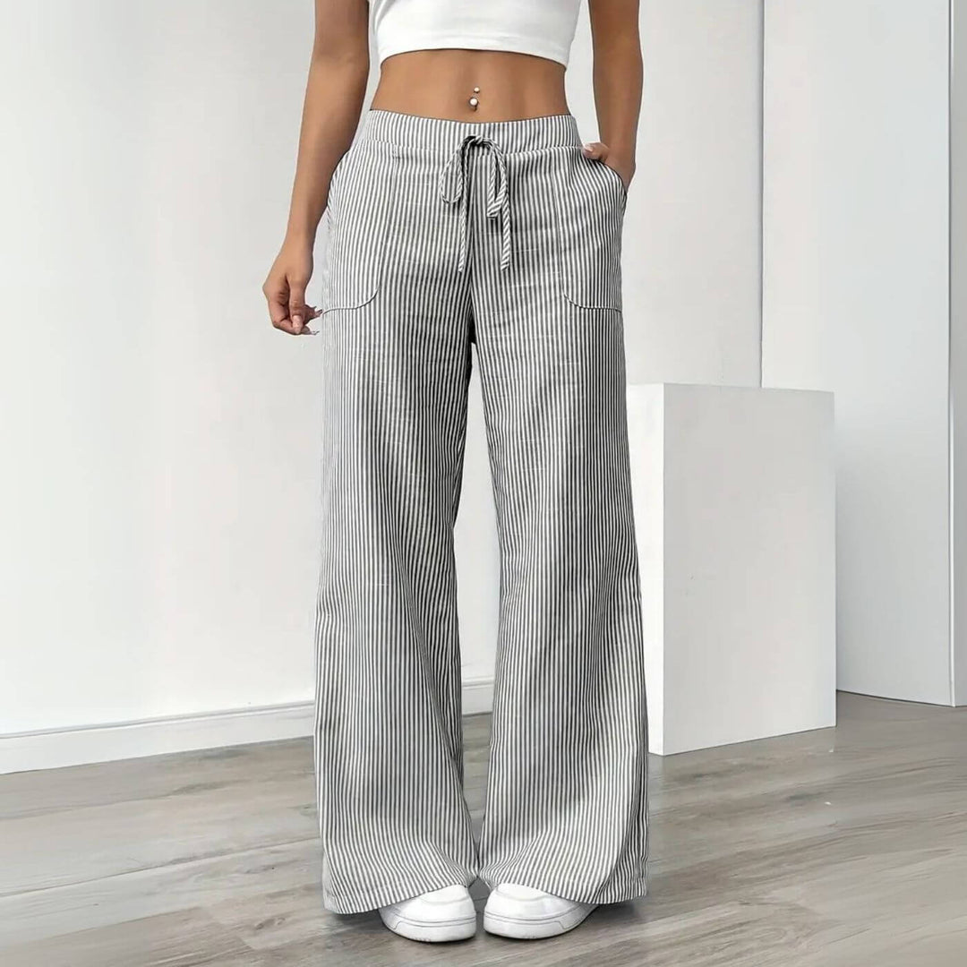 Kristen - Relaxed Striped Pants