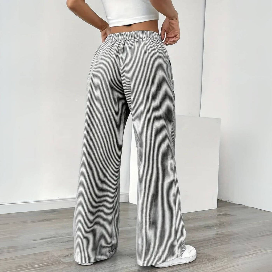 Kristen - Relaxed Striped Pants