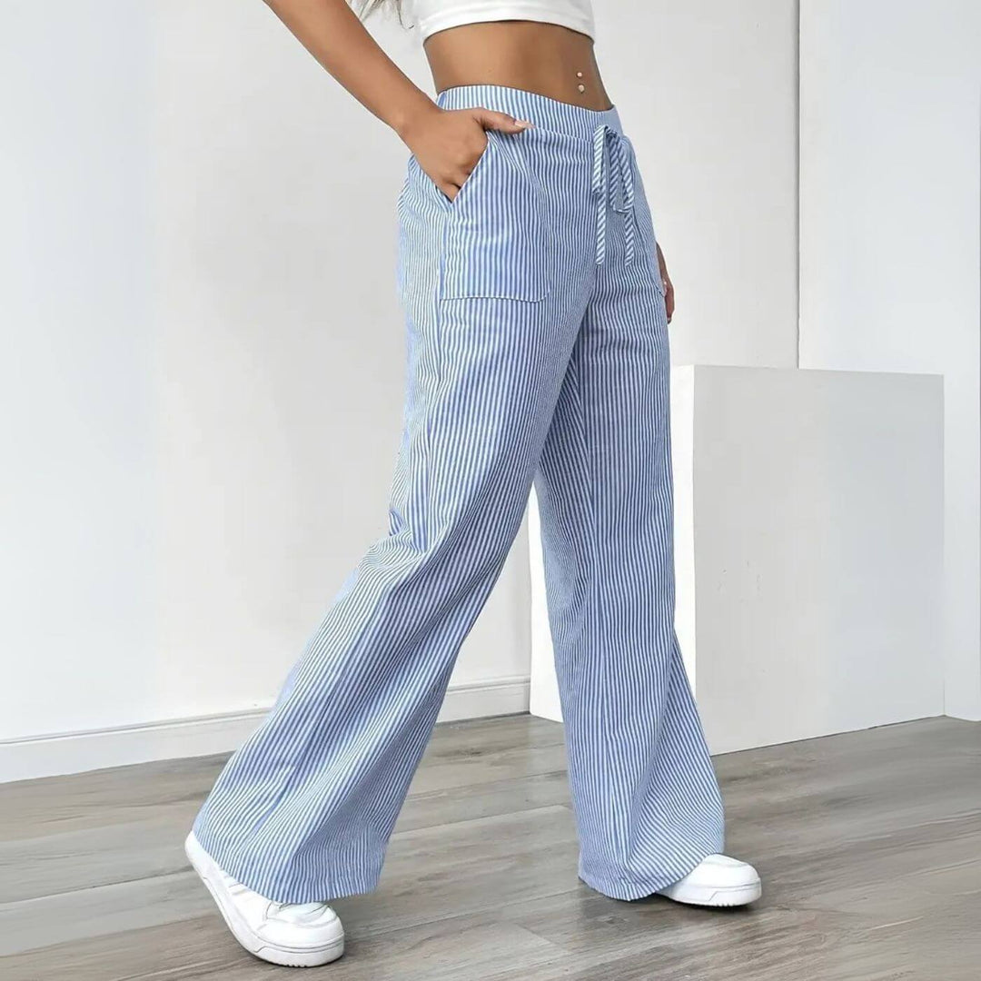 Kristen - Relaxed Striped Pants