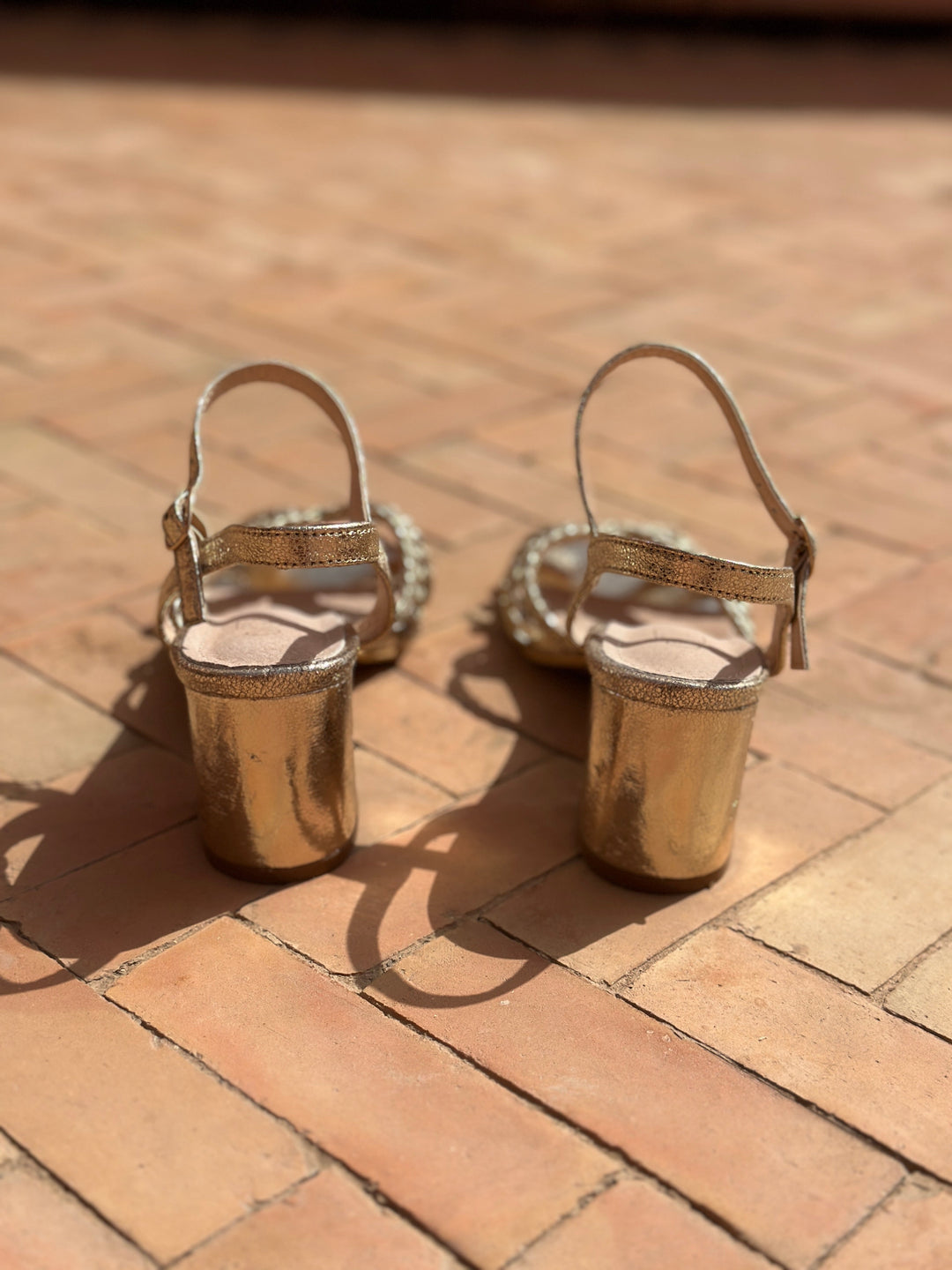 Eloise - Luxe Metallic Sandals