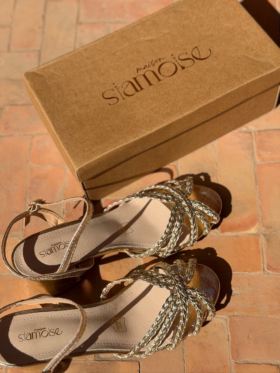 Eloise - Luxe Metallic Sandals