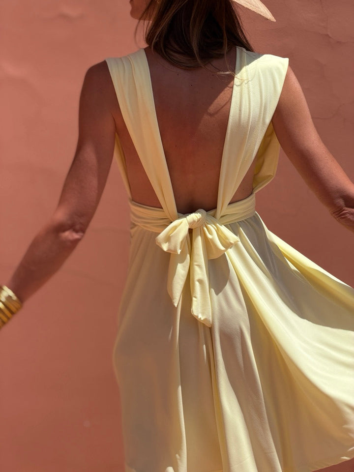 Gloria - Fluid Satin Dress