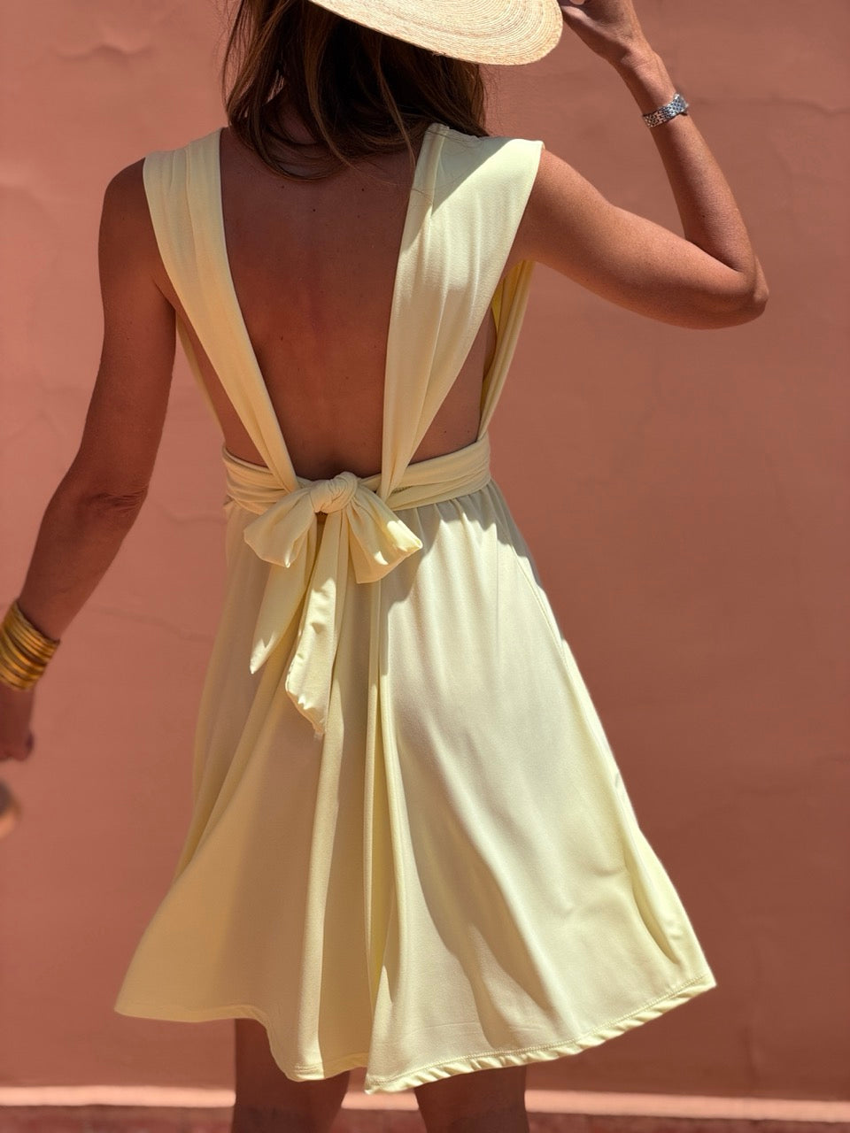 Gloria - Fluid Satin Dress