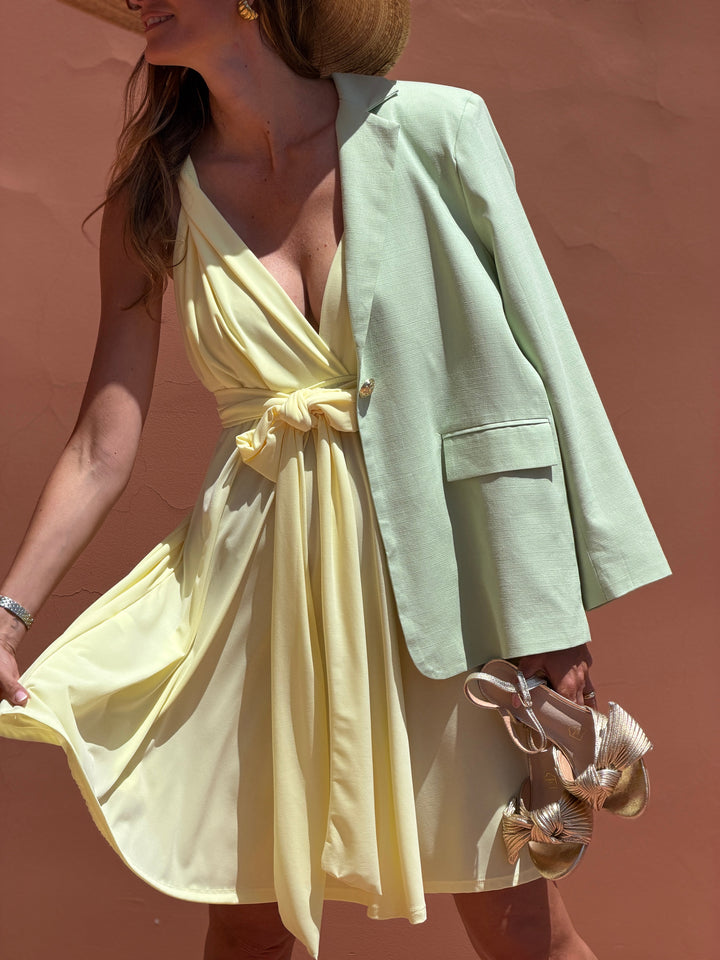 Gloria - Fluid Satin Dress