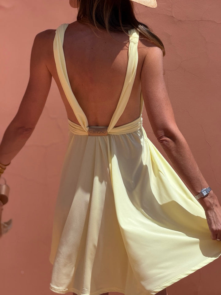Gloria - Fluid Satin Dress