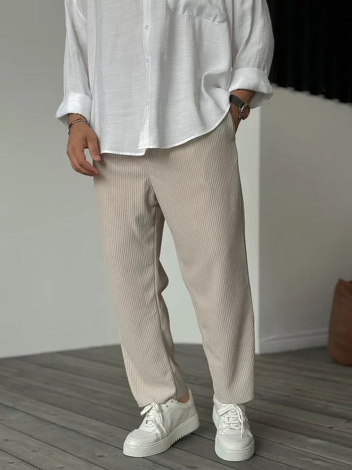 Bayard - Soft Ribbed Trousers