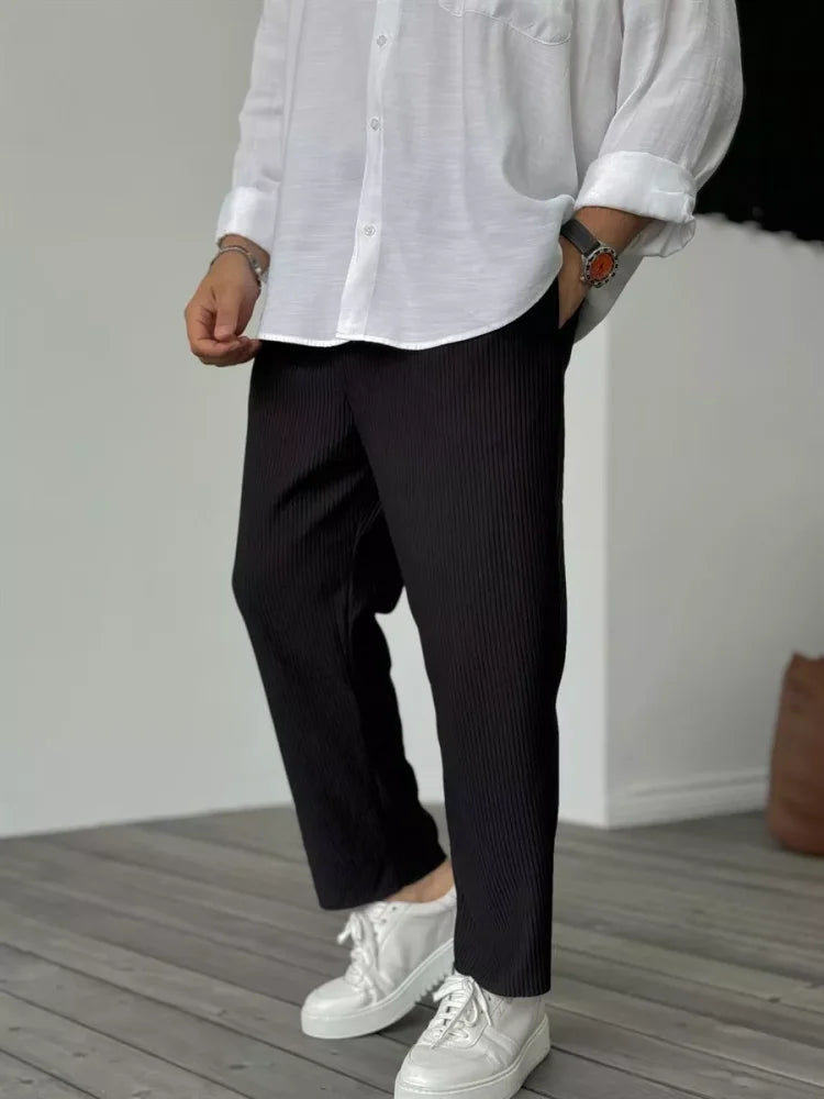 Bayard - Soft Ribbed Trousers