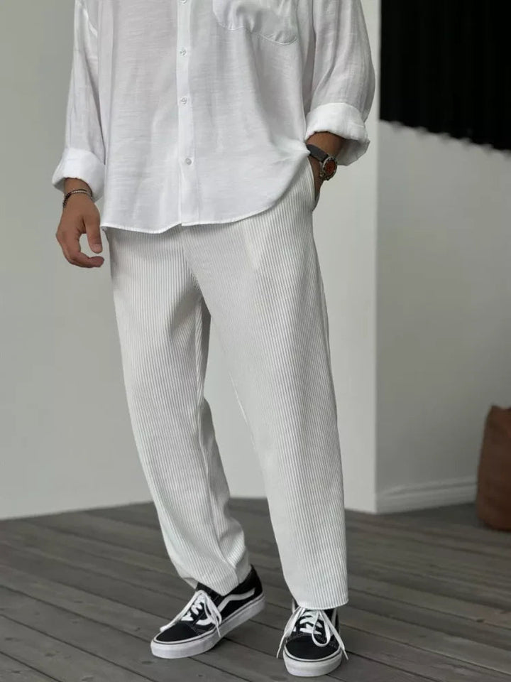 Bayard - Soft Ribbed Trousers