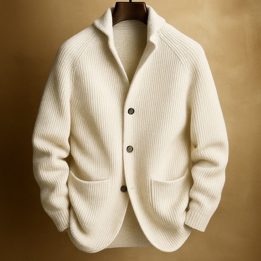 Harlan - Warm Textured Cardigan