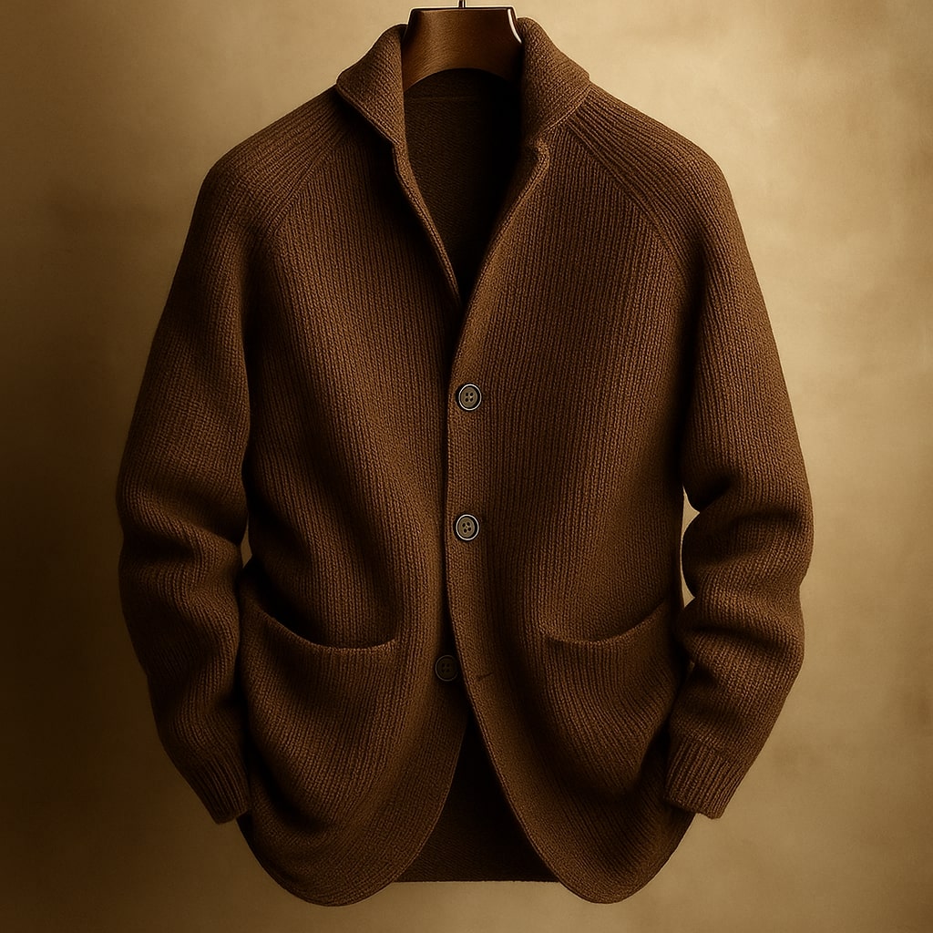 Harlan - Warm Textured Cardigan