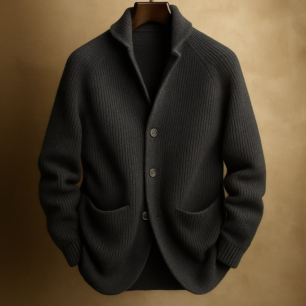 Harlan - Warm Textured Cardigan